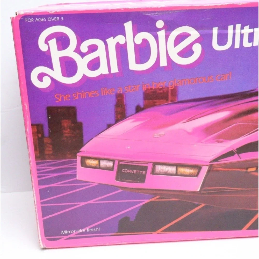 1985 Barbie Ultra Vette Corvette Mattel #2784 Vintage NEW Sealed Box